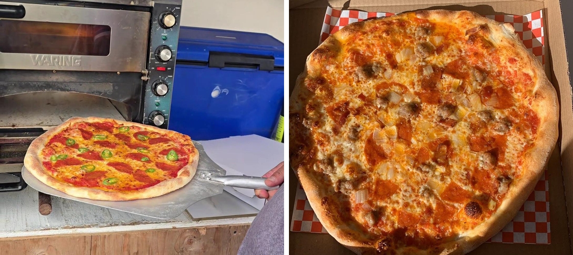 Manna Pizza Hawaii Menu